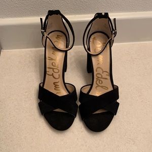 Sam Edelman black Yancy heels size 8.5